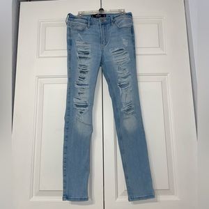Hollister High Rise Súper Skinny Jeans